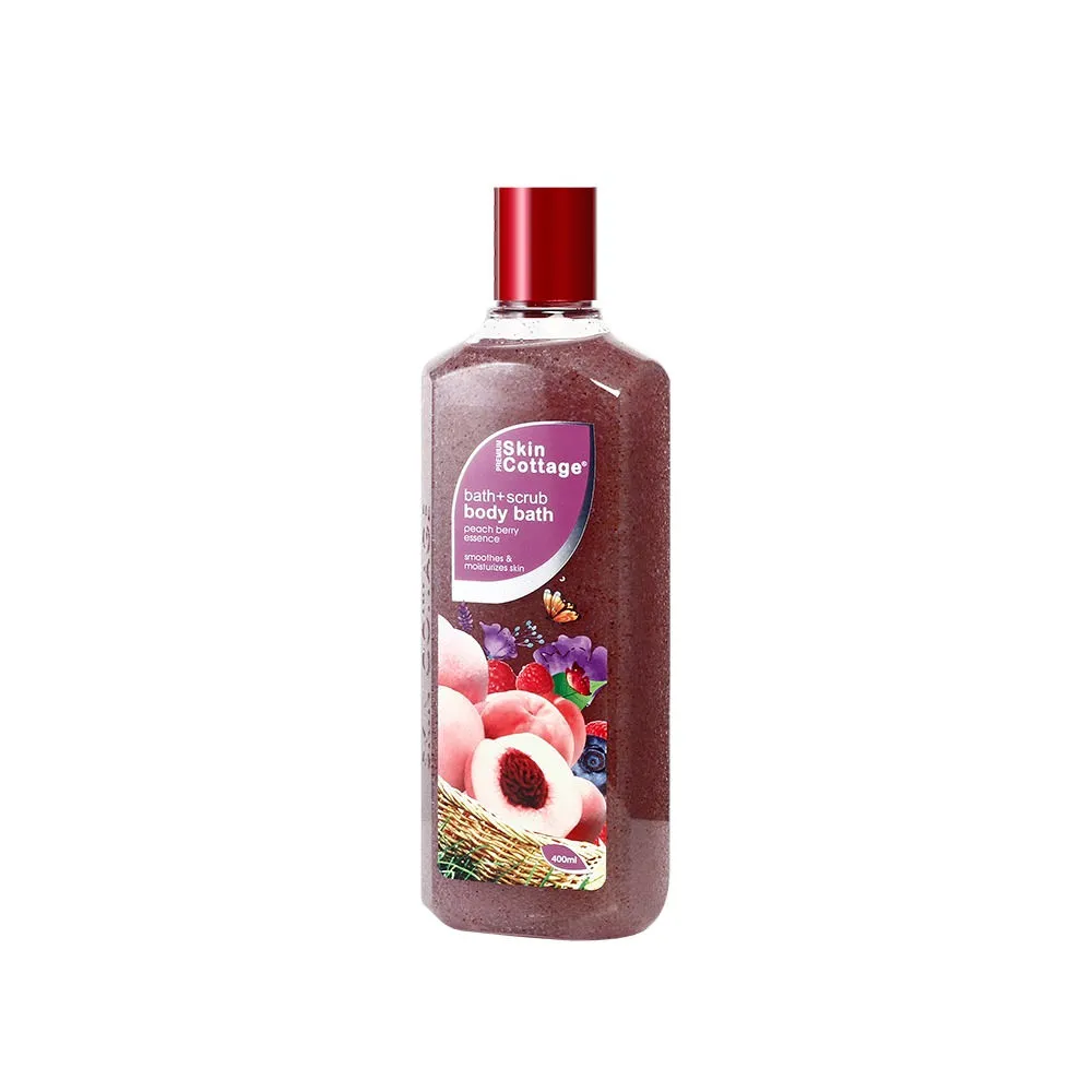 Skin Cottage Peach Berry Essence Bath + Scrub Body Bath