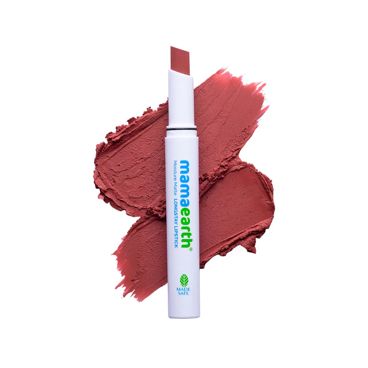 Mamaearth Moisture Matte Longstay Lipstick with Avocado Oil & Vitamin E for 12 Hour Long Stay-01 Carnation Nude (3 g)