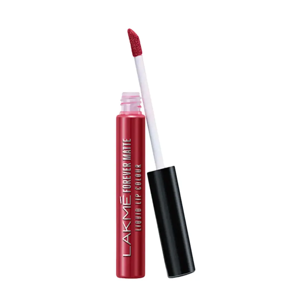 Lakme Forever Matte Liquid Lip Color Red Divine 5.6 ml