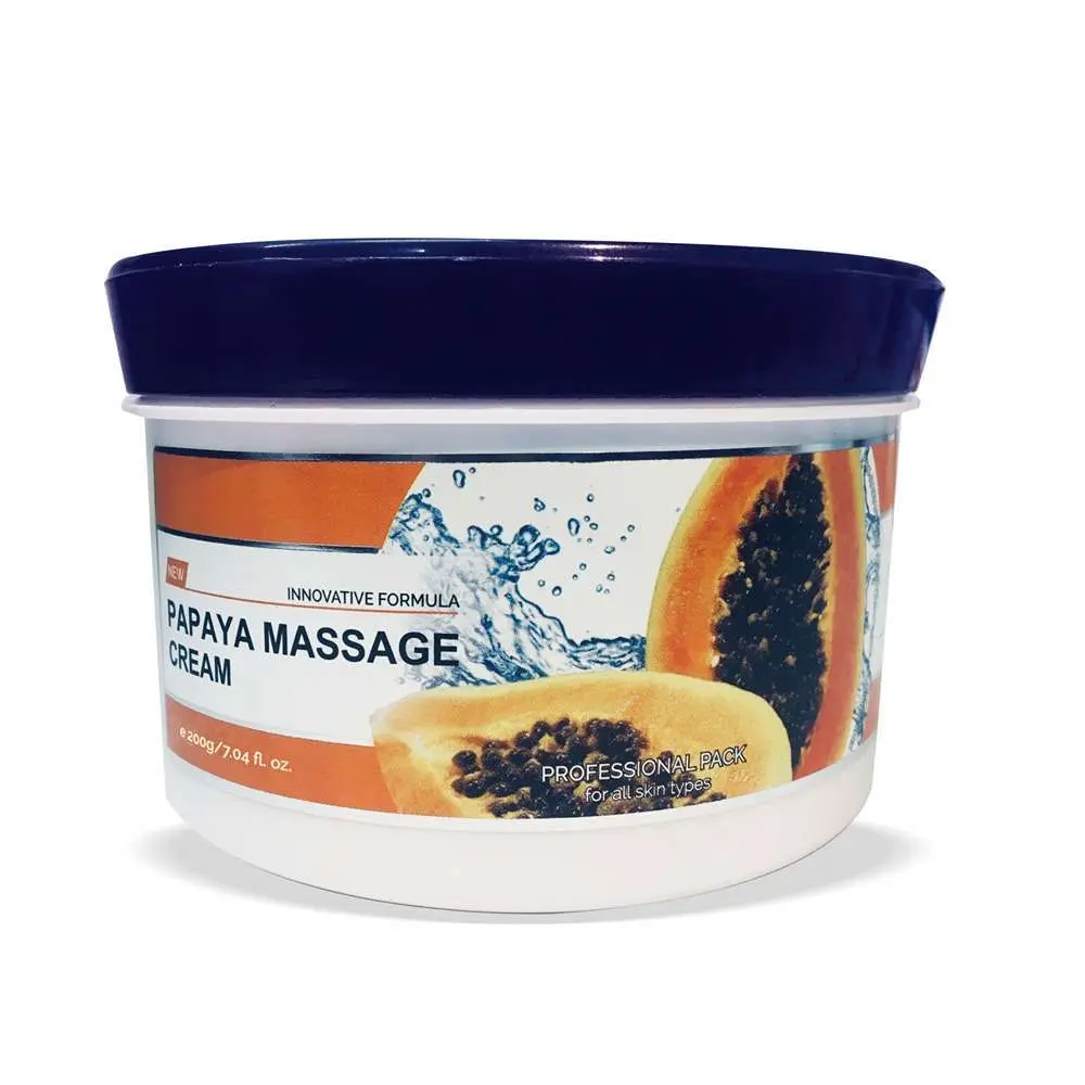 OxyGlow Herbals Papaya Massage Cream, 200g, Clear, Spotfree skin, Glow