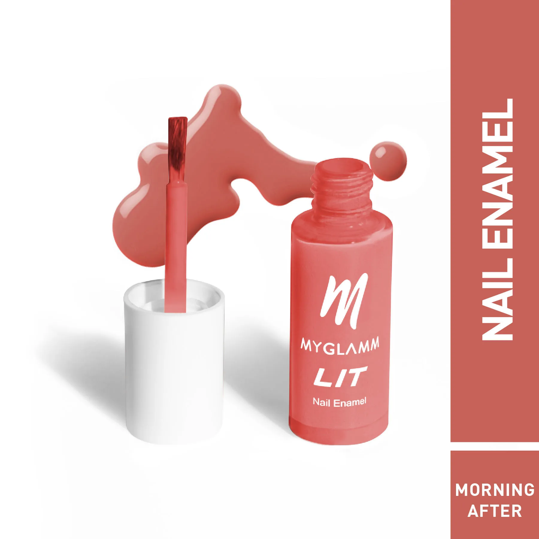 MyGlamm LIT Nail Enamel - Morning After