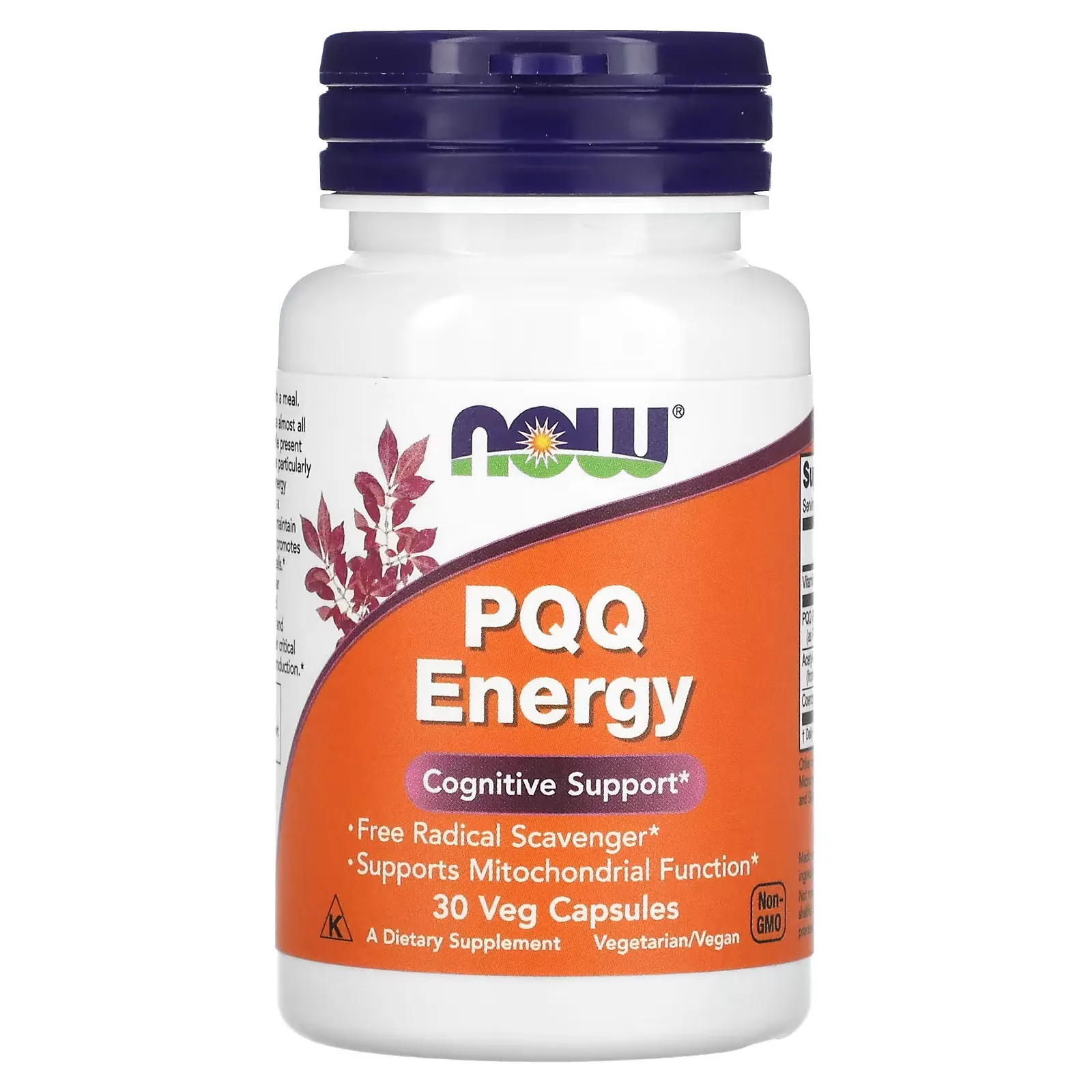 PQQ Energy, 30 Veg Capsules