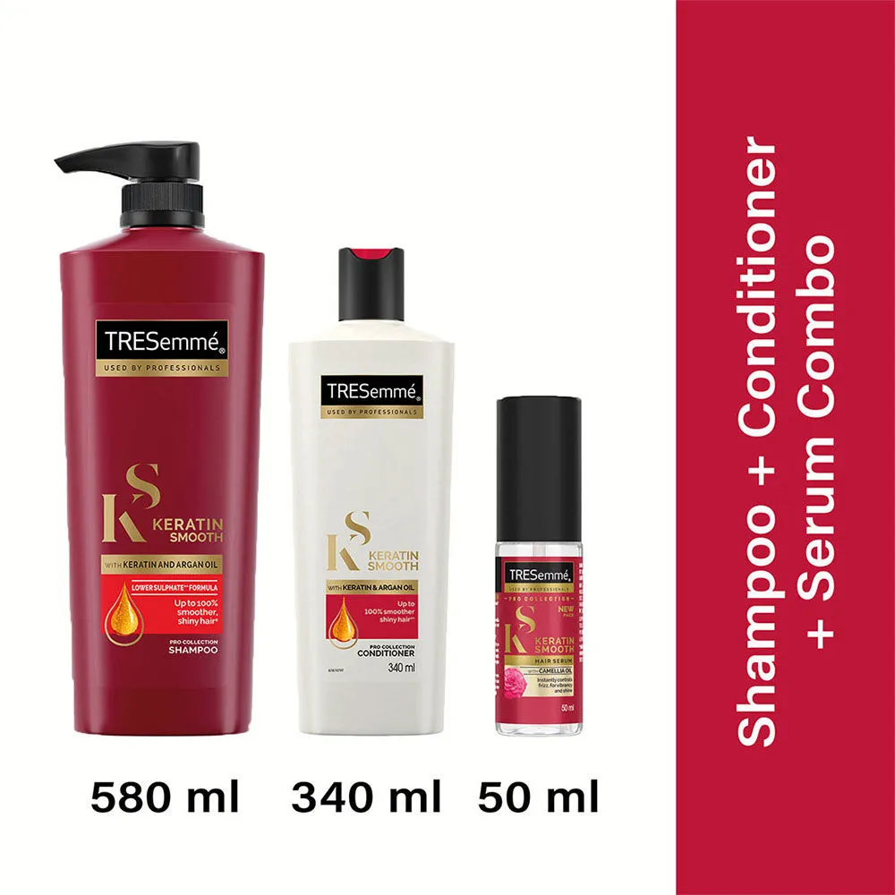 Tresemme Keratin Smooth Shampoo + Conditioner + Serum