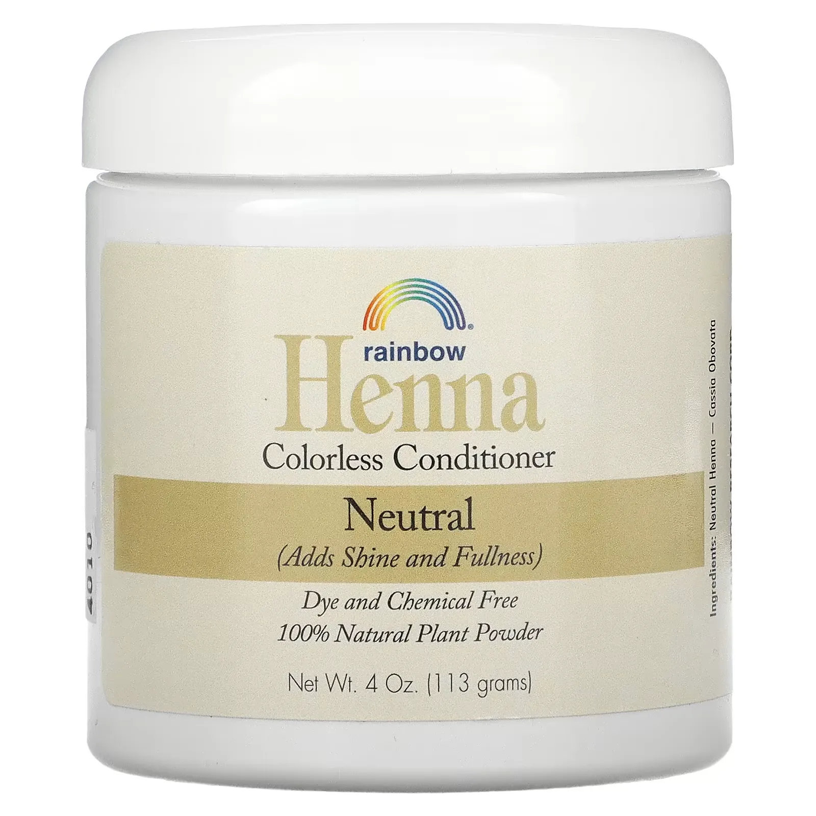 Henna, Colorless Conditioner, Neutral, 4 oz (113 g)