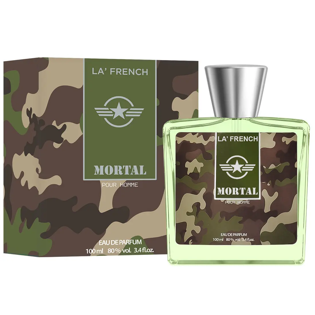 LA' French Mortal Pour Homme Eau De Parfum For Men (100ml)