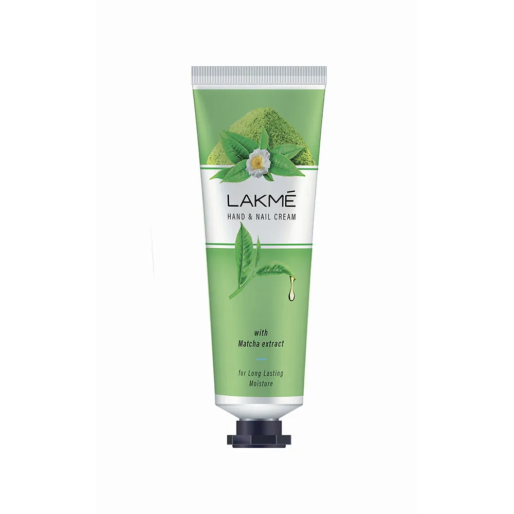 Lakme Hand & Nail Cream With Matcha