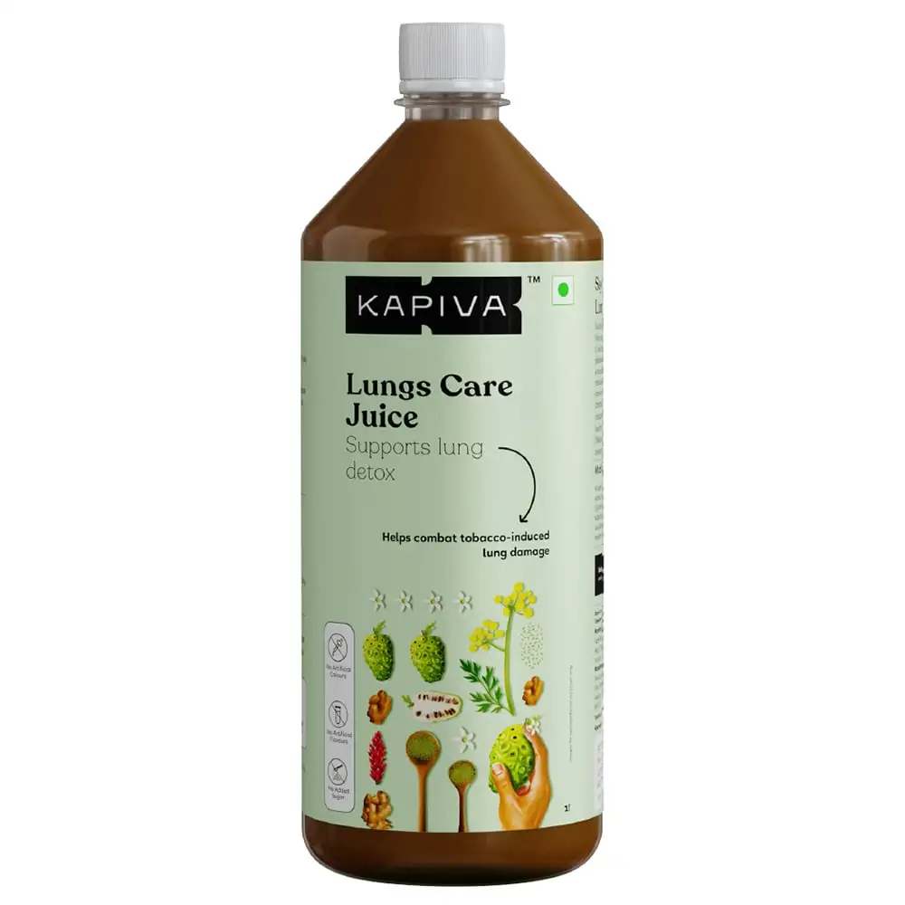 Kapiva Lungs Care Juice,  Natural  1 L