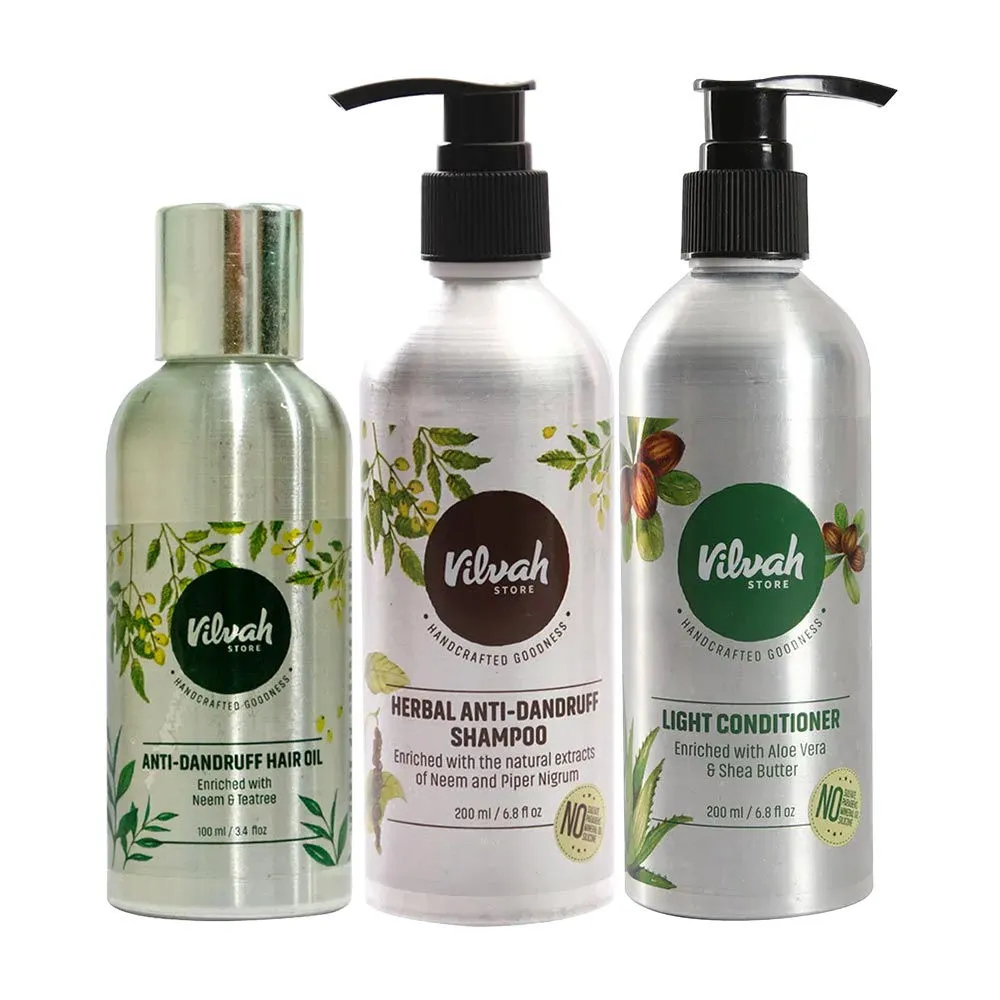 VILVAH Anti-Dandruff Hair Care Kit