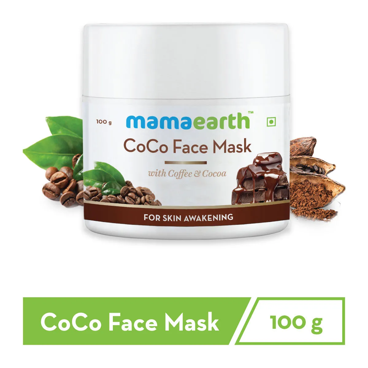 Mamaearth CoCo Face Mask, For Skin Awakening, With Coffee & Cocoa