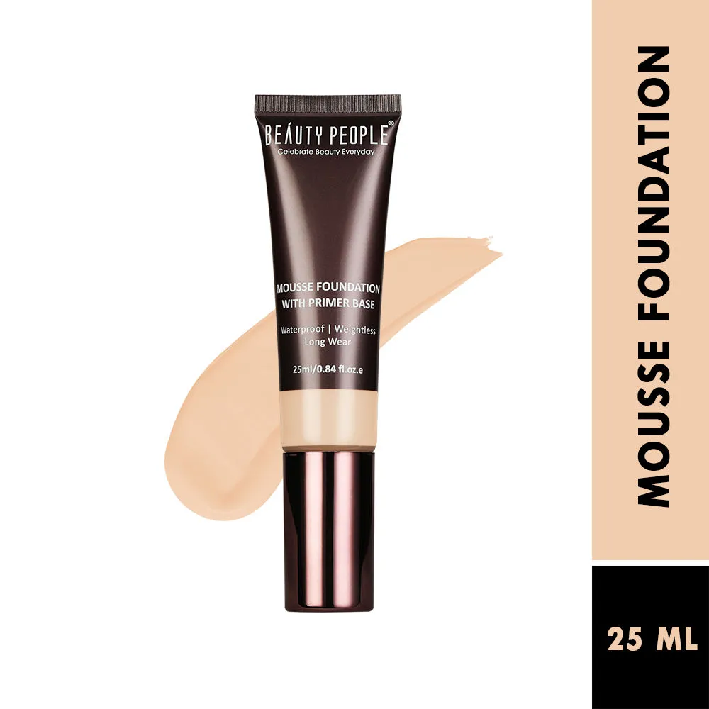 Beauty People Mousse Foundation With Primer Base