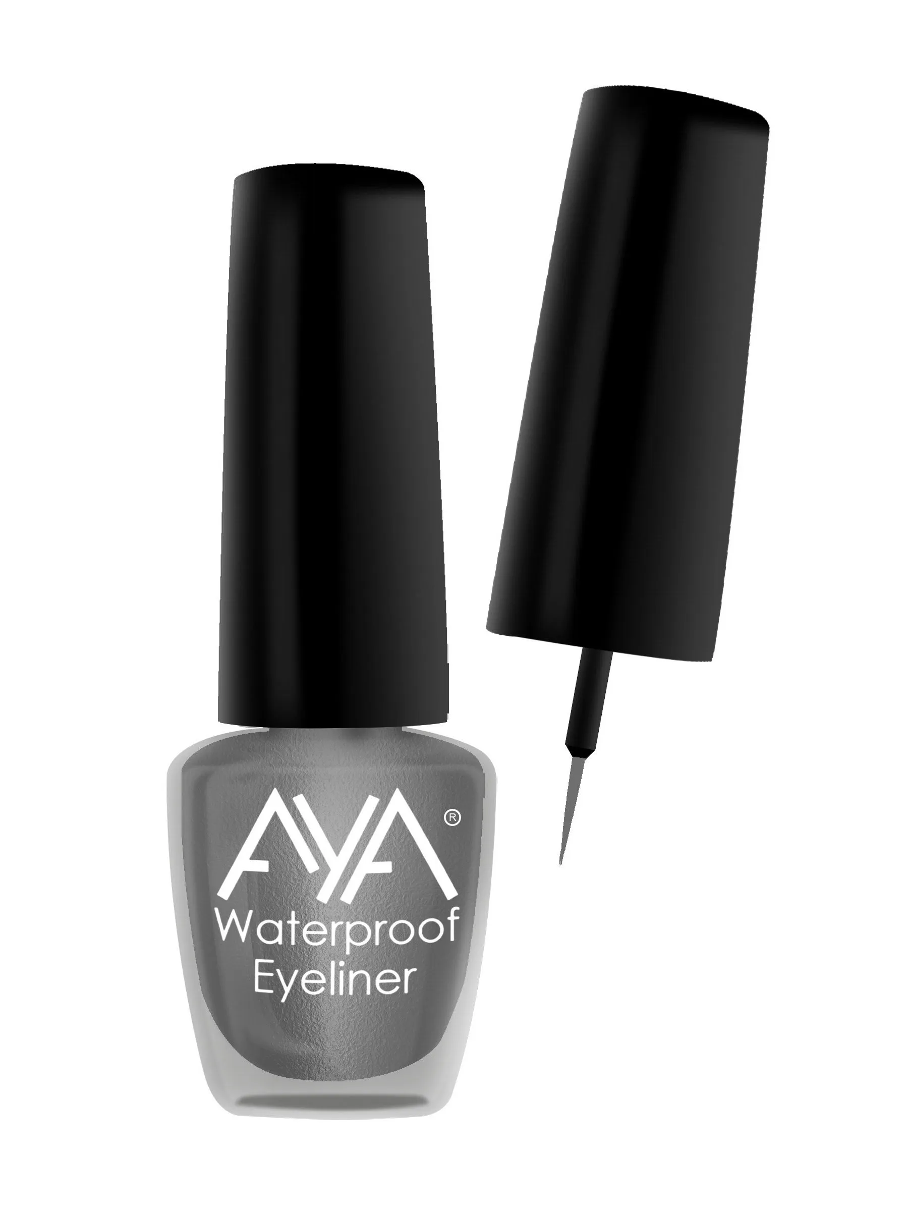 AYA 24 Hrs Long Lasting & Waterproof Eyeliner - Metallic Grey