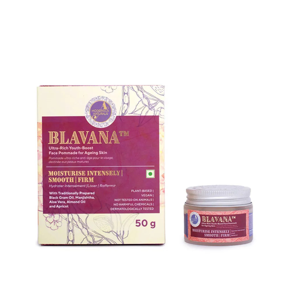 A Modernica Naturalis Blavana Ultra-Rich Youth-Boost Face Pommade for Ageing Skin