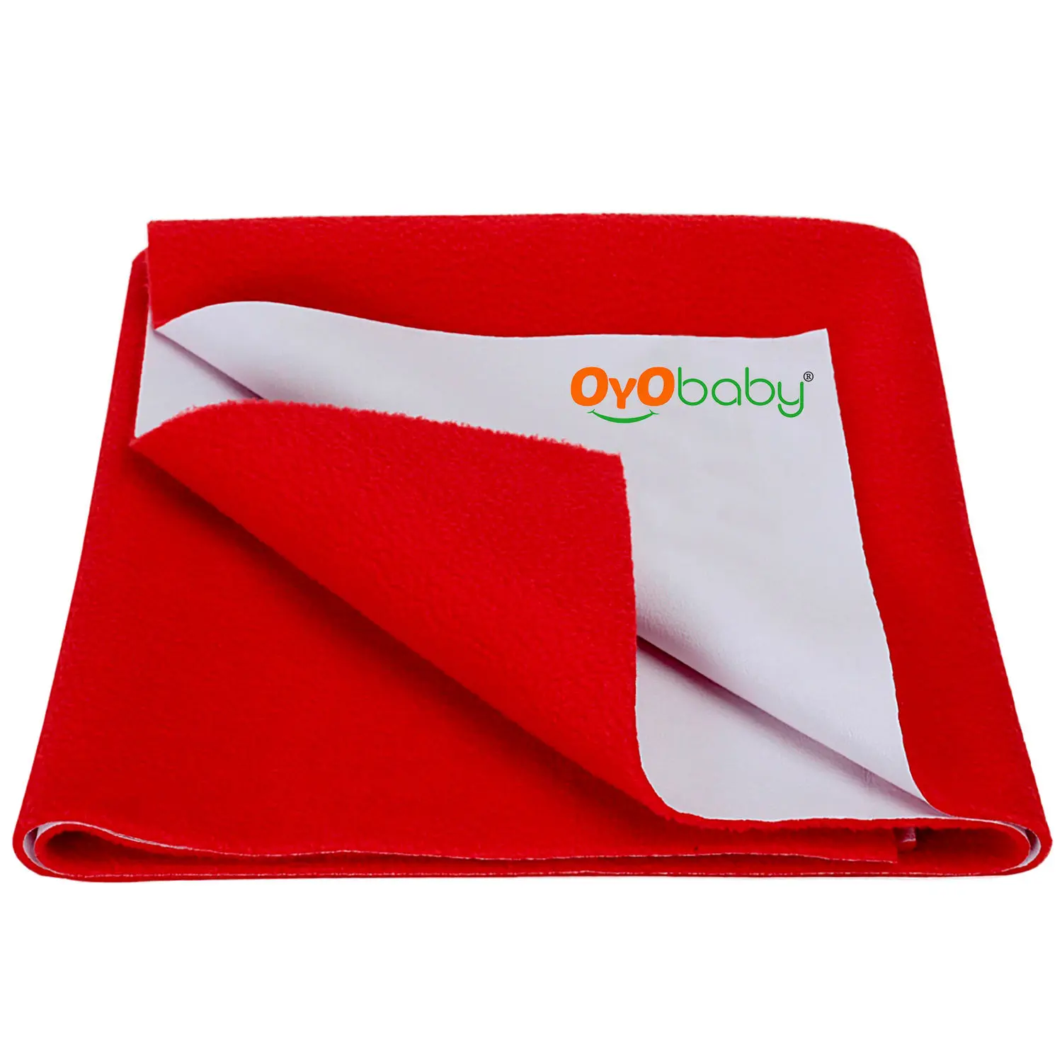 OYO Baby Waterproof Bed Protector Baby Dry Sheet, Extra Large, Red (140 cm x 200 cm)