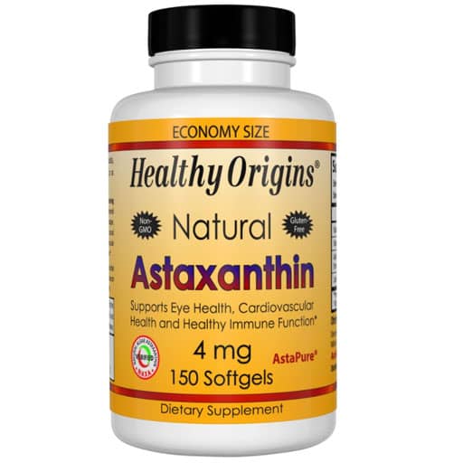 Healthy Origins Astaxanthin - 4 mg - 150 Softgels