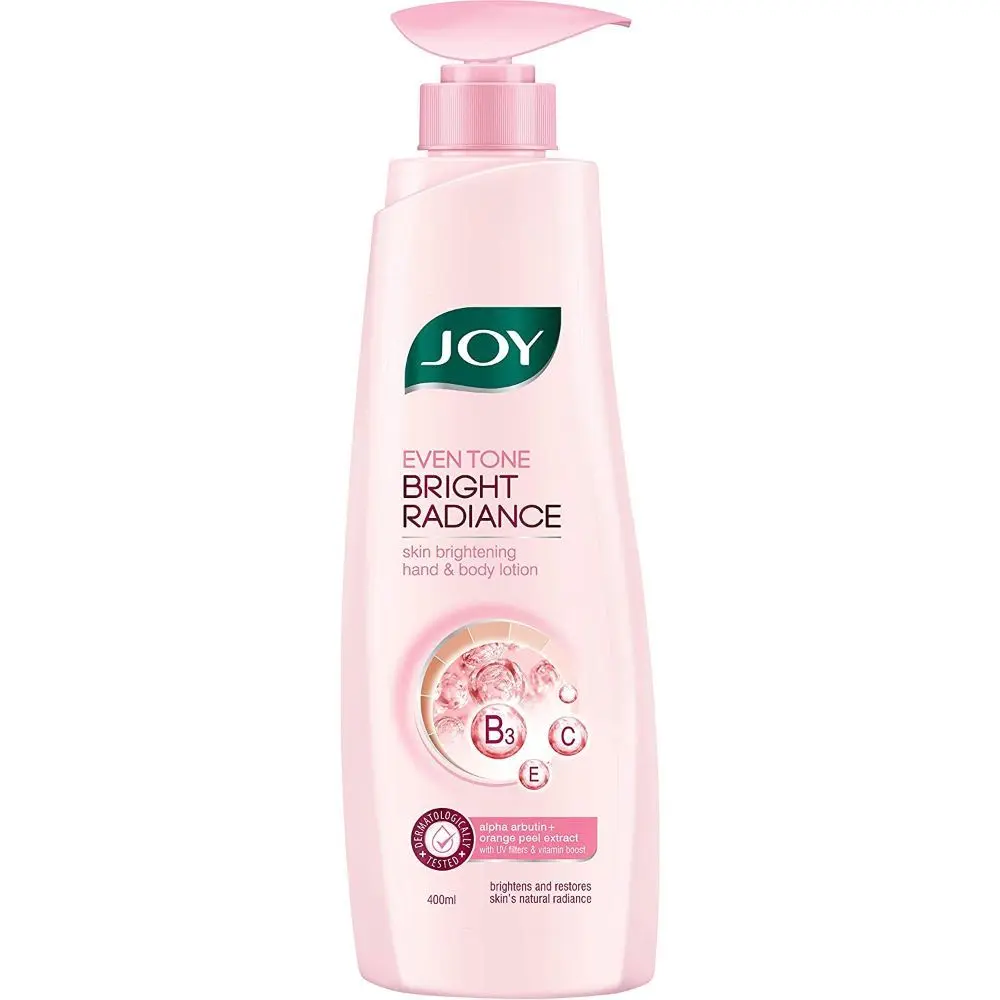 Joy Even Tone Bright Radiance Skin Brightening Hand & Body Lotion (400 ml)