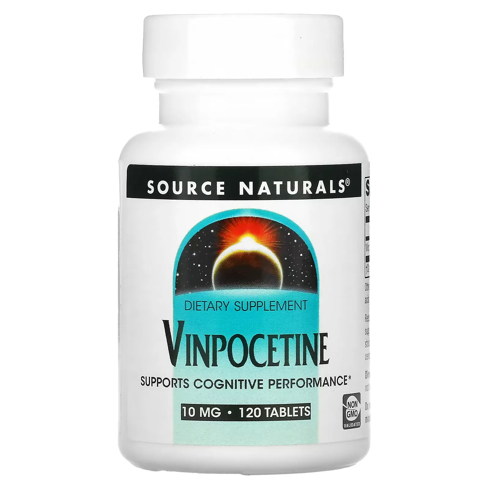 Vinpocetine, 10 mg, 120 Tablets