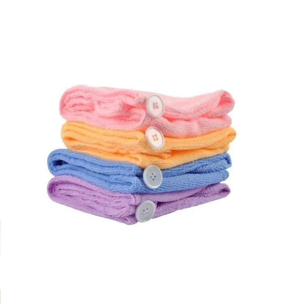 Bronson Professional Hair Wrapper Towel For Quick Hair Drying With Microfiber (Multi-Color)