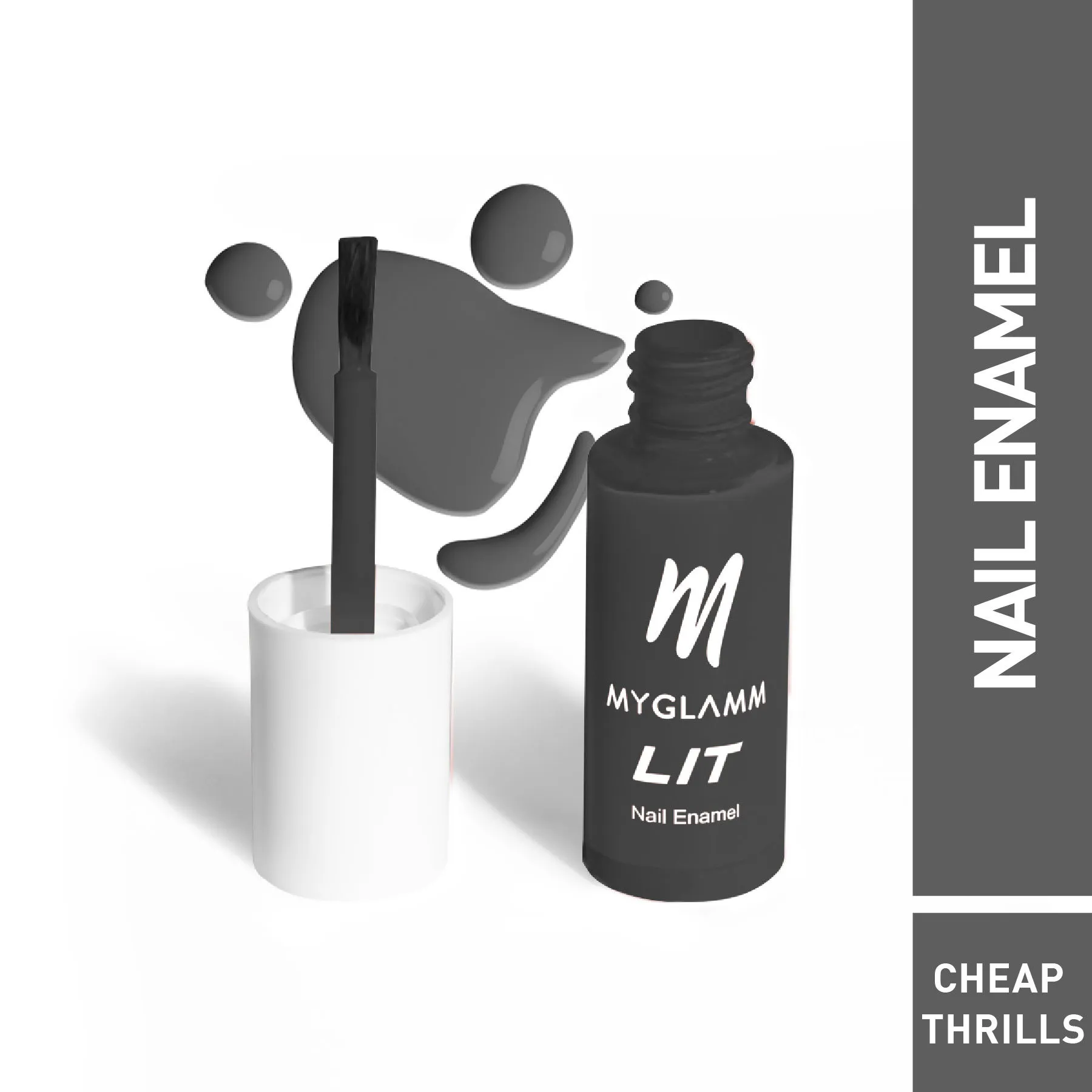 MyGlamm LIT Nail Enamel - Cheap Thrills