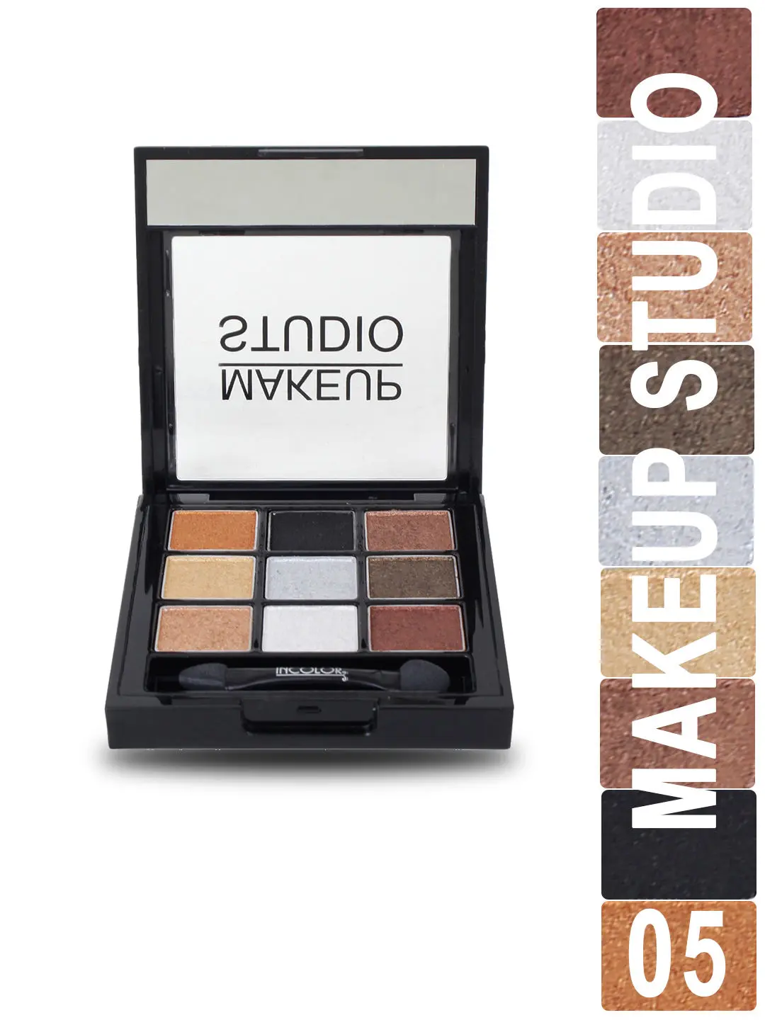 Incolor 9 In 1 Eyeshadow Makeuo Studio kit 05 18 Gms