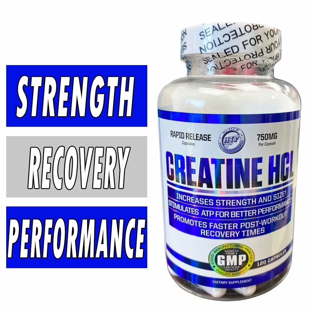 Hi-Tech Pharmaceuticals Creatine HCL - 120 Capsules