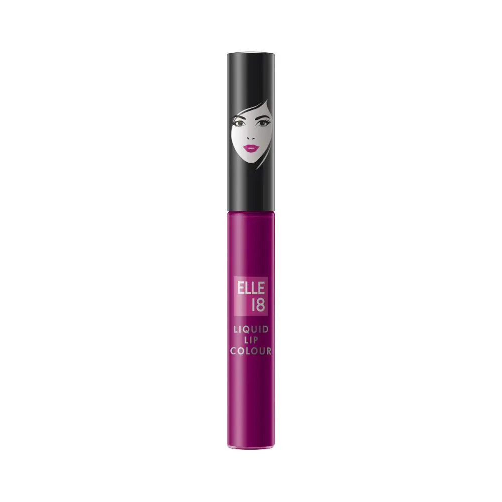 Elle18 Liquid Lip Color, Lavender Hues, 5.6ml