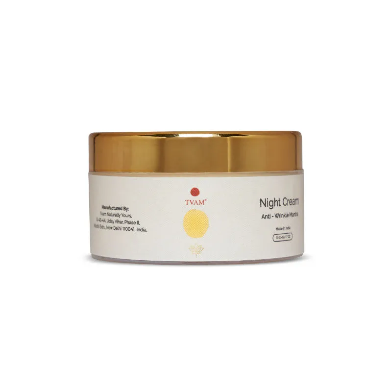 Tvam Night Cream - Anti-wrinkle Mantra