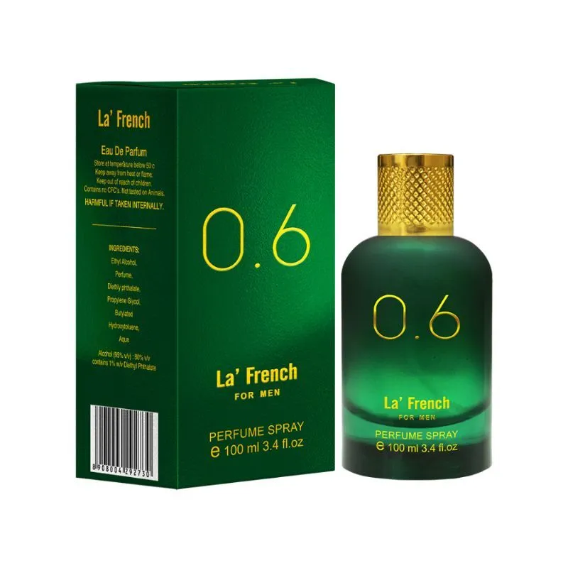 La French 0.6 Eau De Parfum Spray for Men