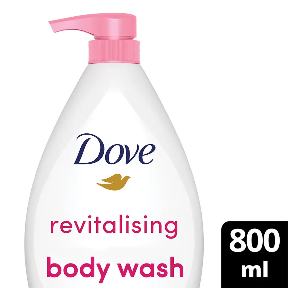 Dove Revitalizing Body wash with scented Peach and Vitamin C (800 ml)