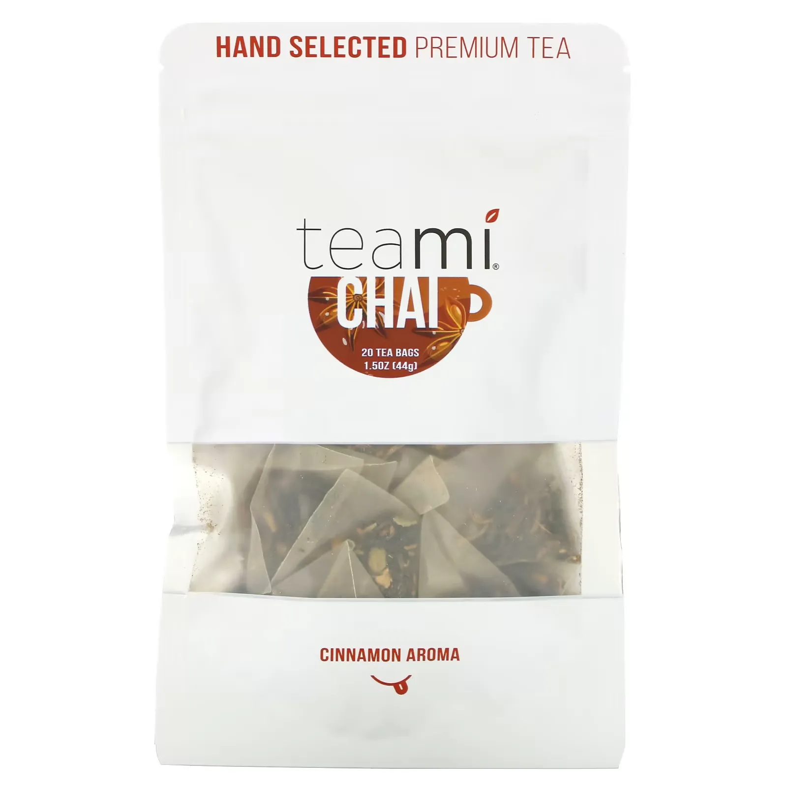 Chai Tea Blend, Cinnamon Aroma, 20 Tea Bags, 1.5 oz (44 g)