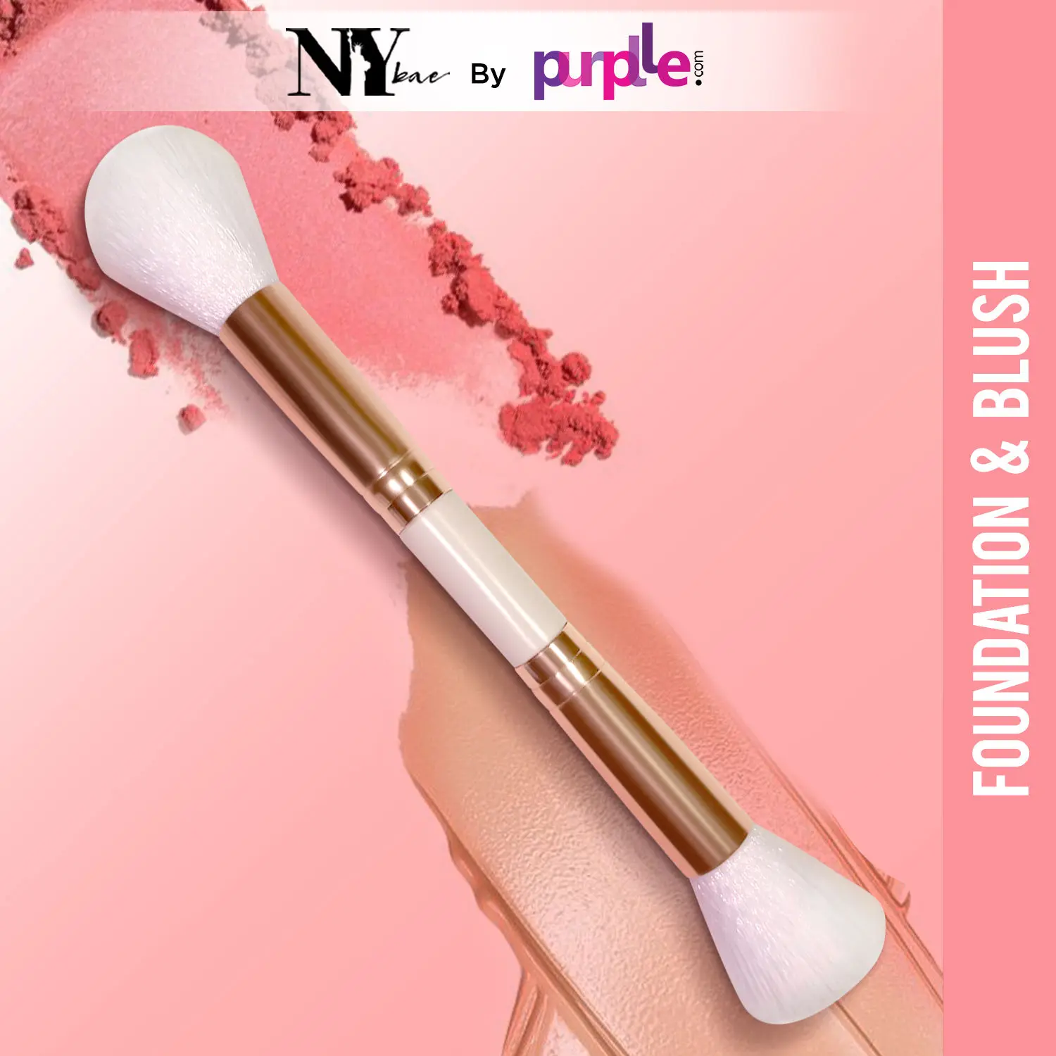 Dual Foundation & Blush Brush