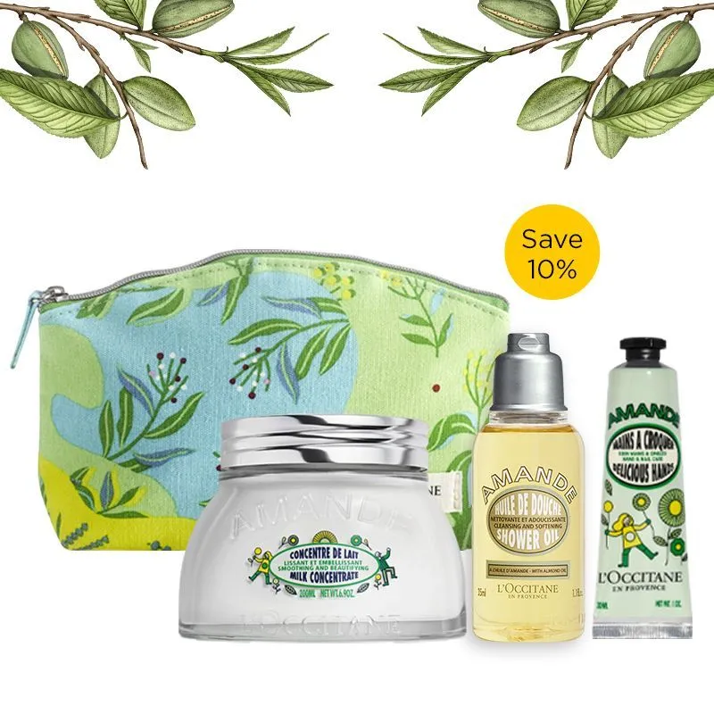 L'Occitane Almond Summer Home Spa Kit