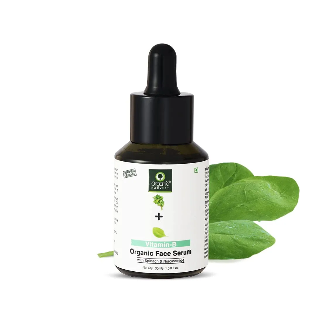 Organic Harvest Vitamin B Organic Face Serum with Spinach & Niacinamide