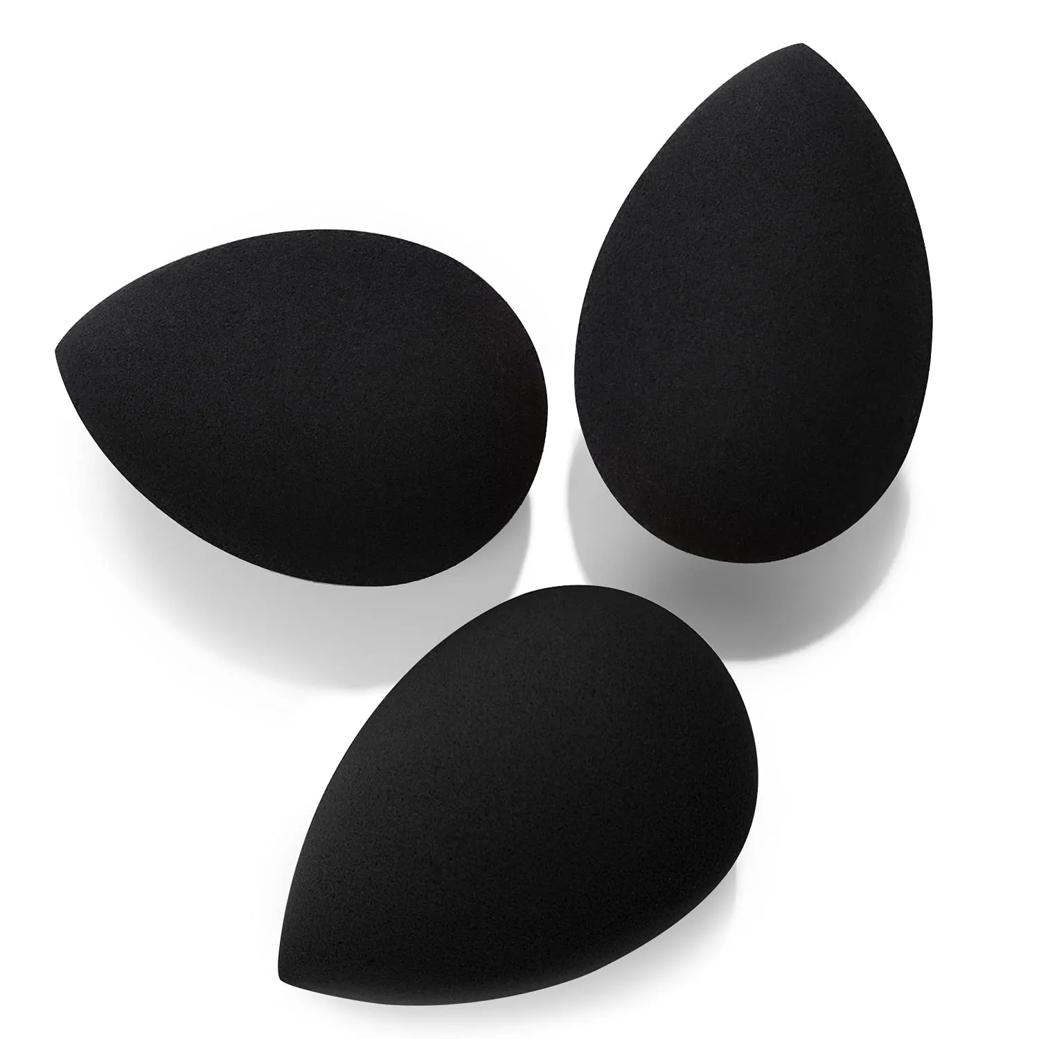 Beautiliss Black Soft Microfiber Beauty Blender Makeup Perfecting Sponge