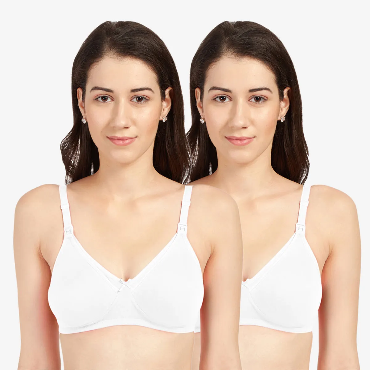 Sonari Babycare Non-Padded Maternity Bra - White