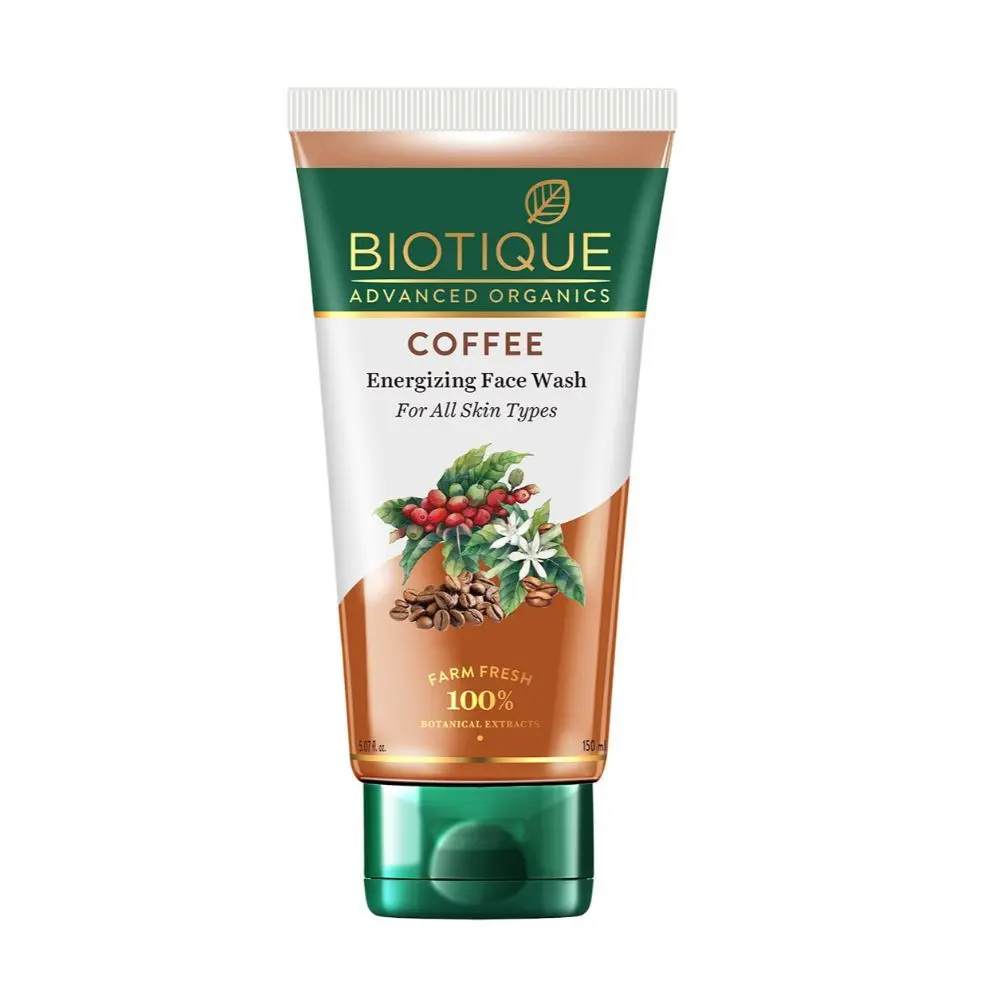 Biotique Advanced Organics Coffee Energizing Face Wash (150 ml)