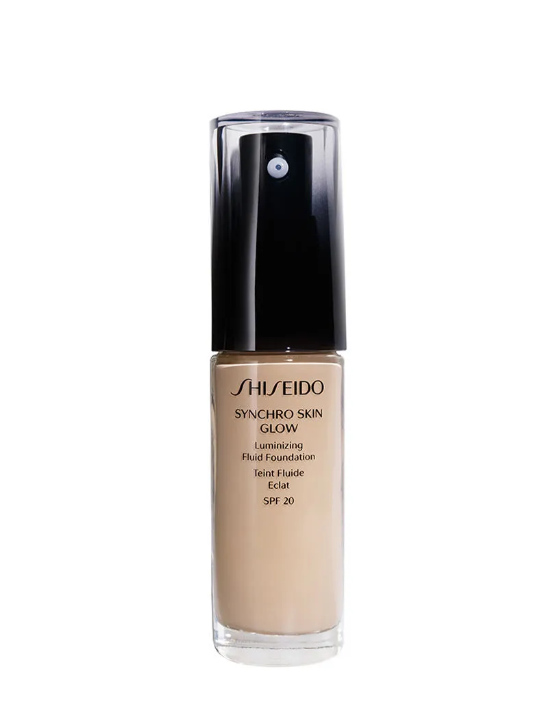 Shiseido Synchro Skin Glow Luminizing Fluid Foundation SPF 20- Neutral 3