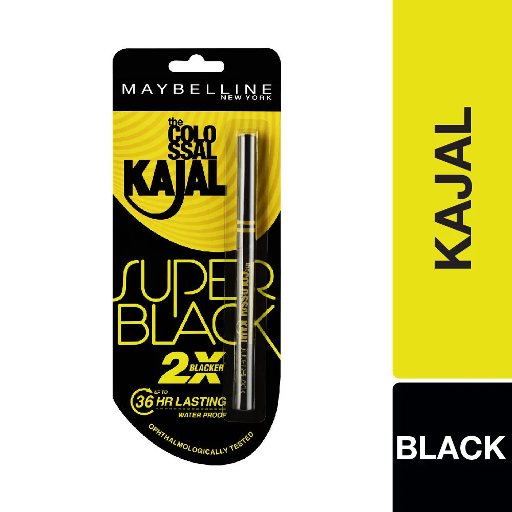 Maybelline New York Colossal Kajal Super Black