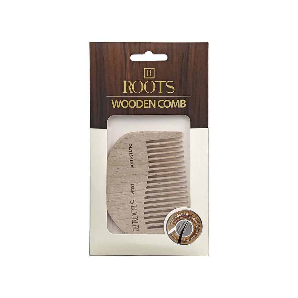 Roots Wooden Comb No WD52