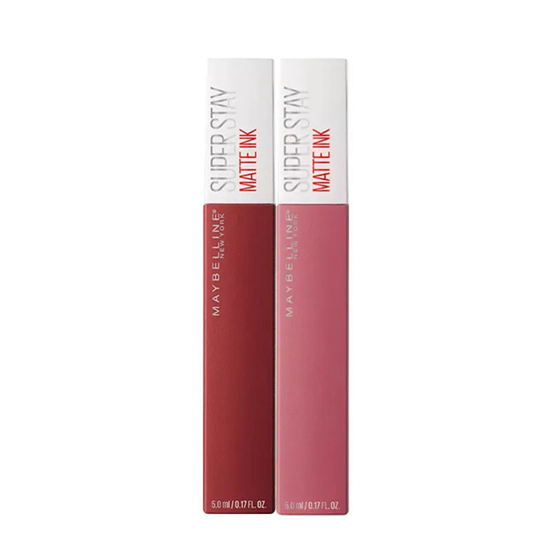 Maybelline New York Super Stay Matte Ink Liquid Lipstick - 15 Lover + 50 Voyager