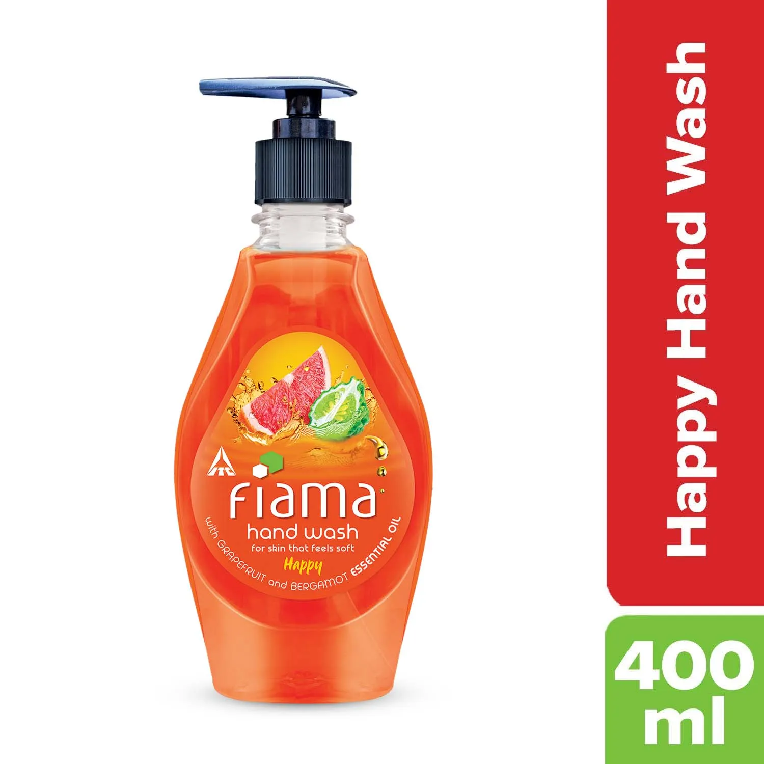 Fiama Happy Moisturising Hand Wash, Grapefruit and Bergamont