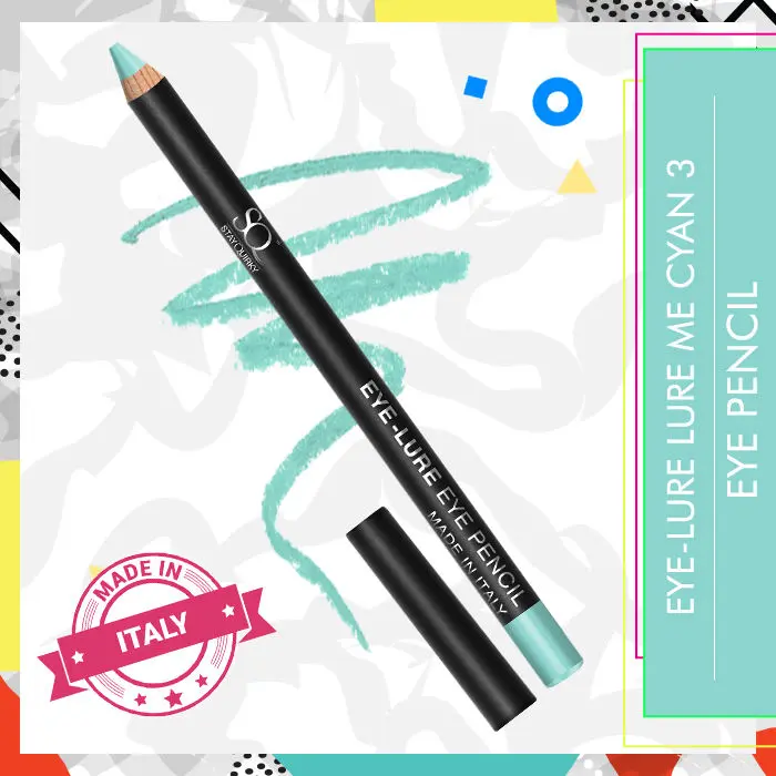 Stay Quirky Eye Pencil - Eye-lure, Lure Me Cyan 3 (1.2g)