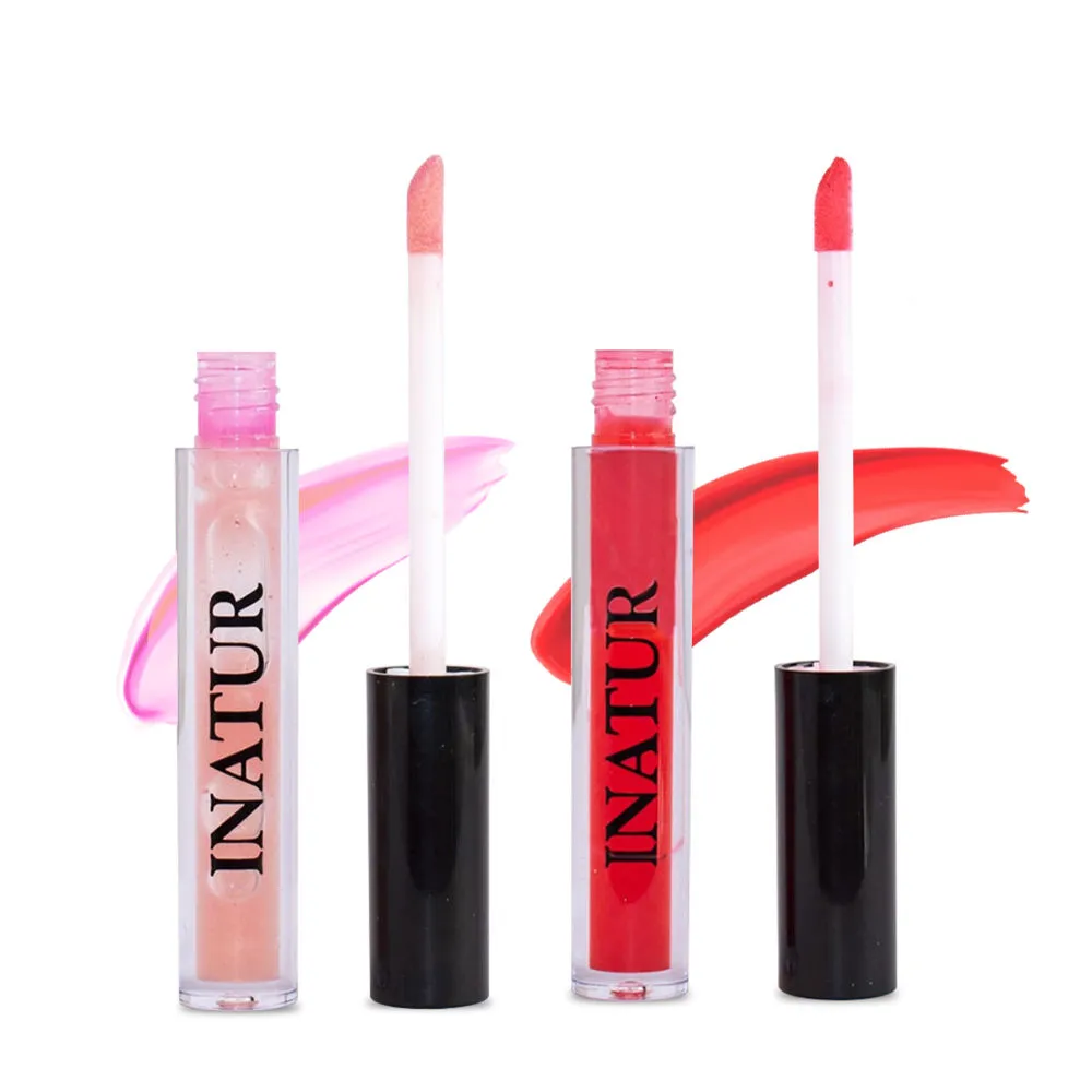 Inatur Lip Gloss Angelic & Attitude