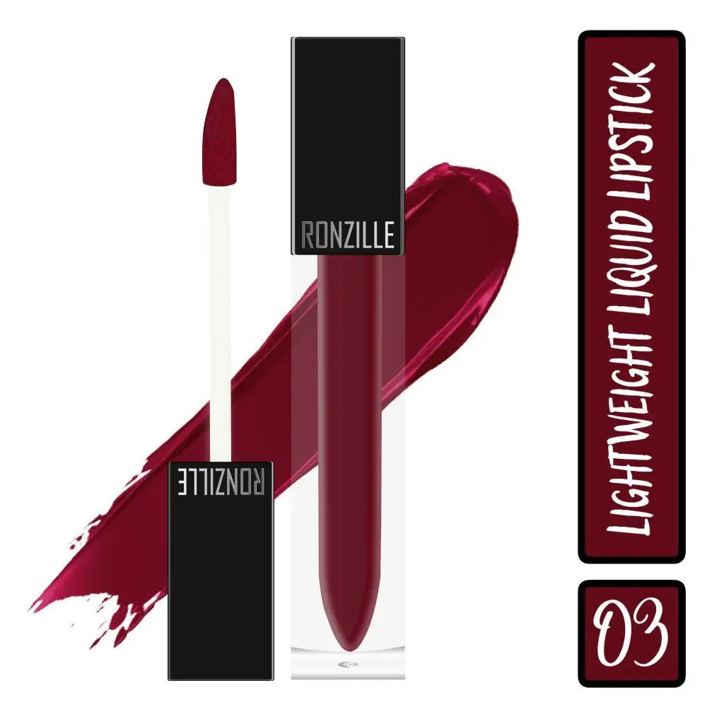 Ronzille Weightless Mousse Lipstick Long Smash Infused with Jojoba Oil-03