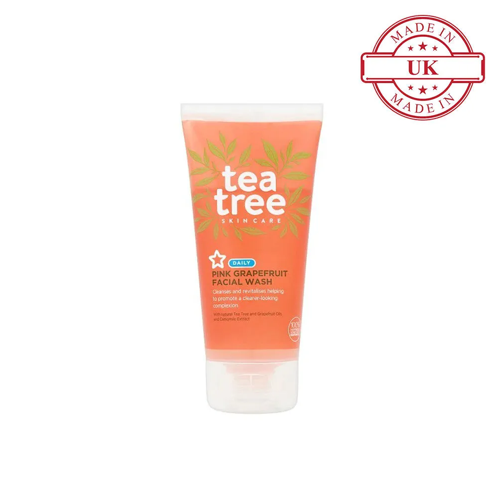 Superdrug Tea Tree Pink Grapefruit Facial Wash