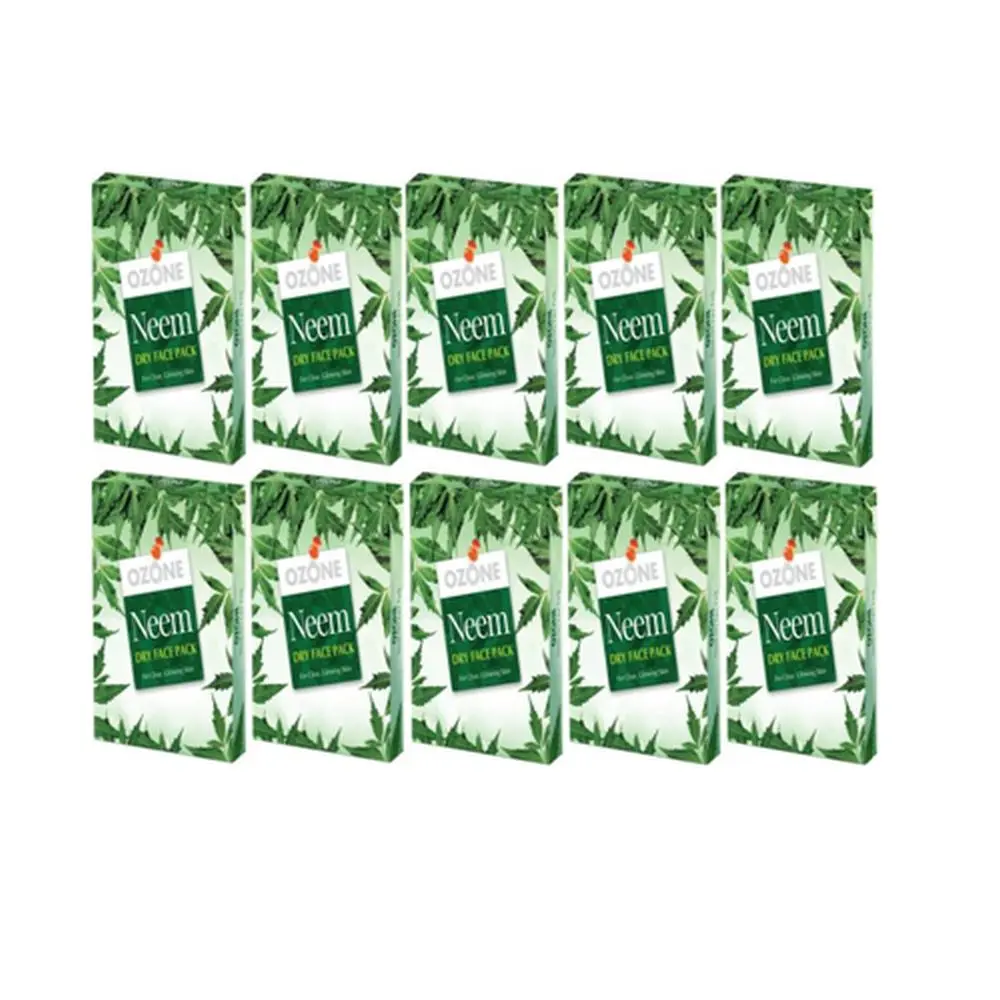 Ozone Neem Dry Face Pack 25 G - Pack of 10