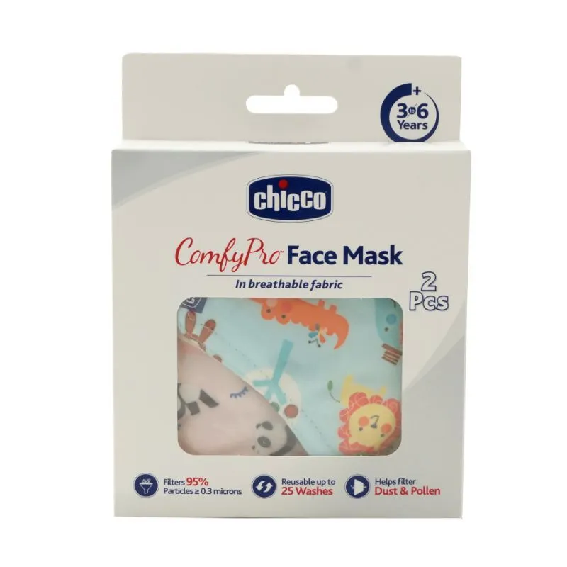 Chicco Face Mask - Panda Jungle (3-6 Years)