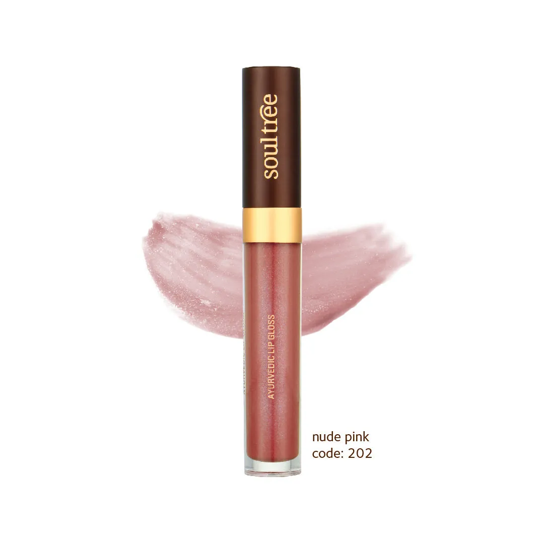 SoulTree Lip Gloss - Nude Pink