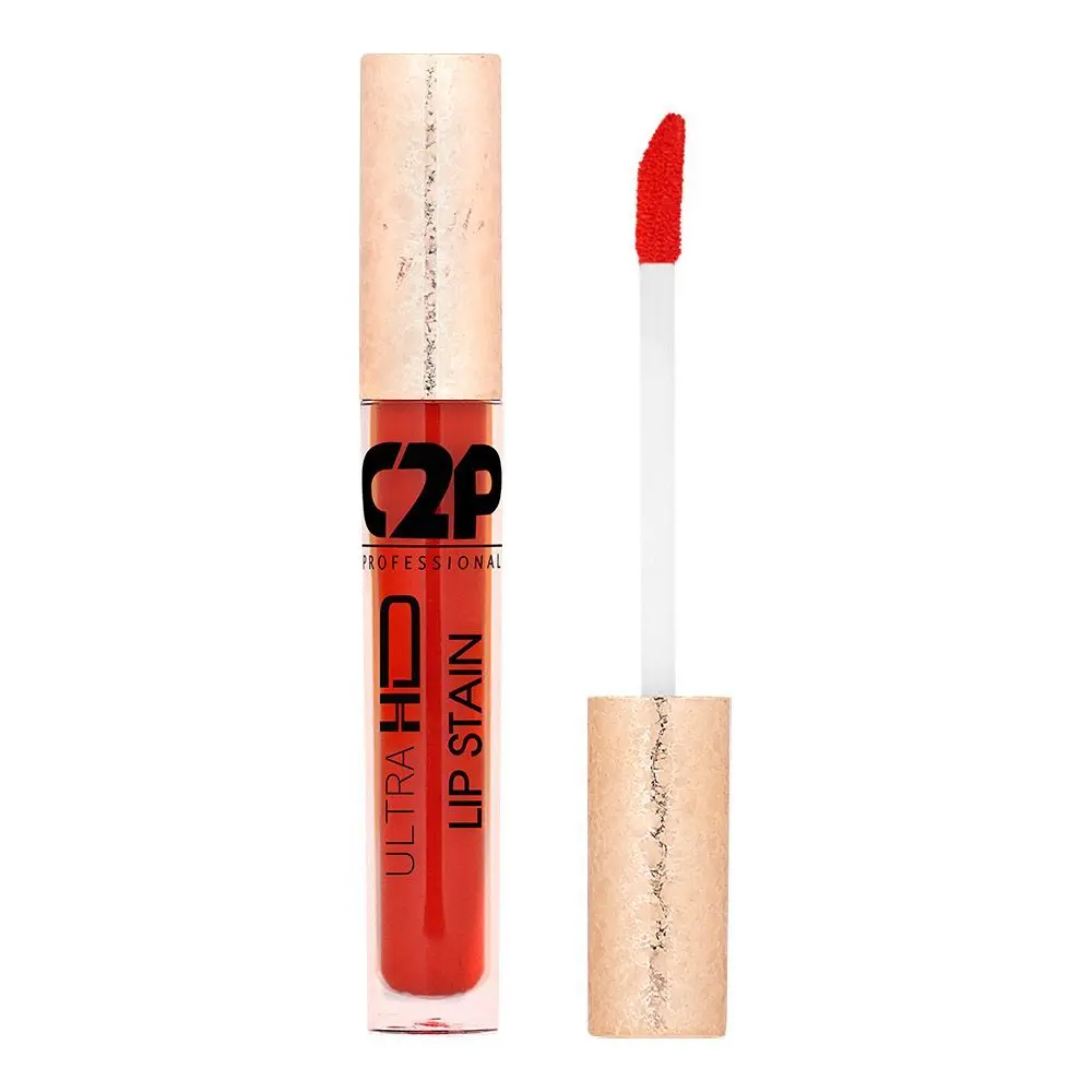 C2P Pro Ultra HD Lip Stain Liquid Lipstick - Warm Blood 08