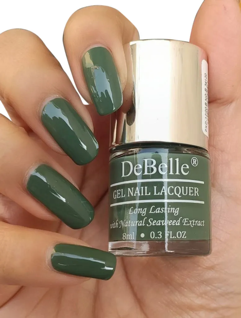 DeBelle Gel Nail Lacquer - Green Olivia