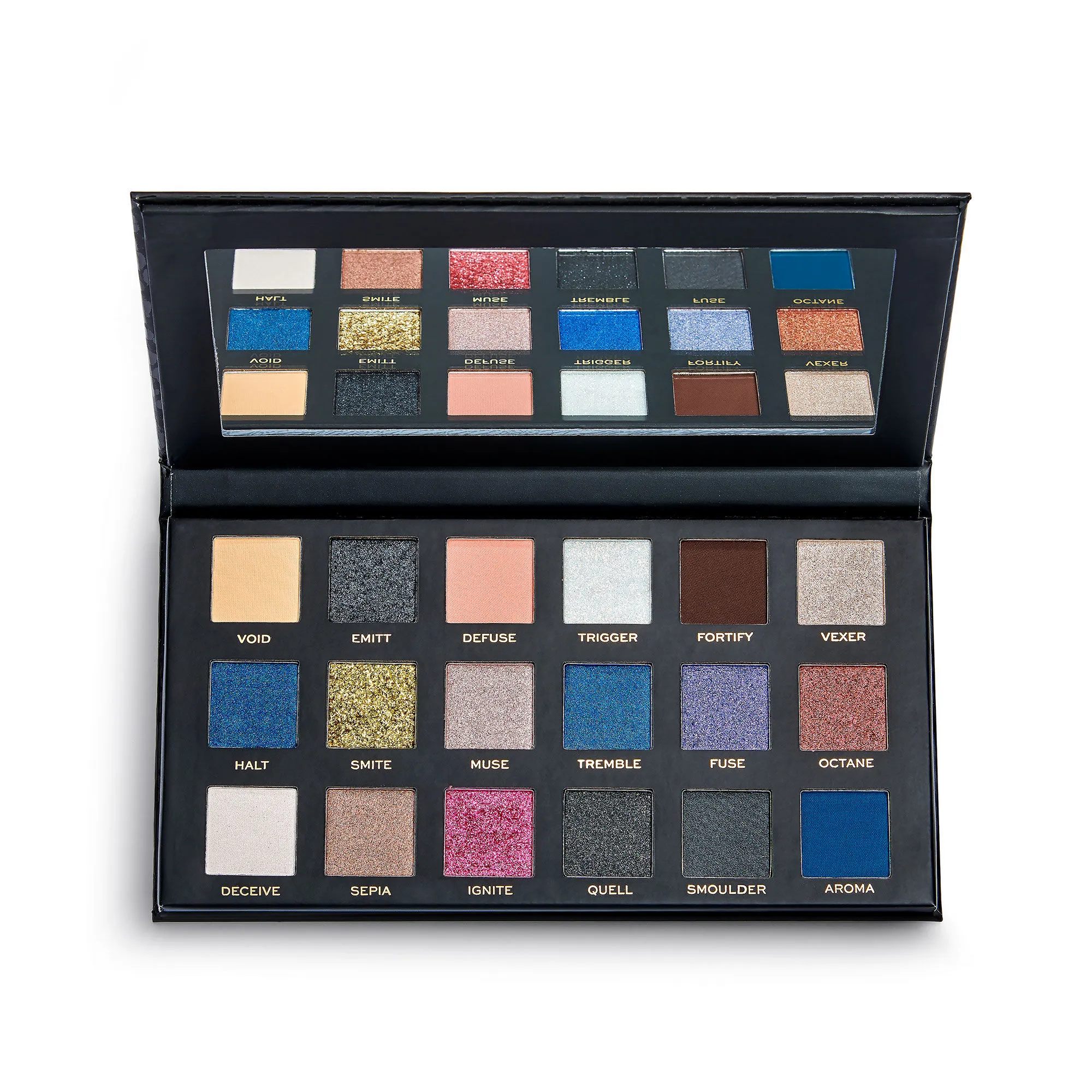 Revolution Pro New Neutrals Shadow Palette - Smoked